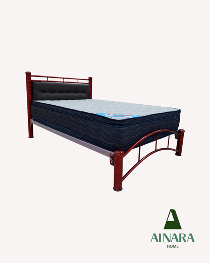 Base de cama Tubular Matrimonial con Tacto Piel